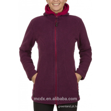 Jaqueta feminina 2014 Roupa exterior Polar polar interior O tanque de revestimento resistente ao vento